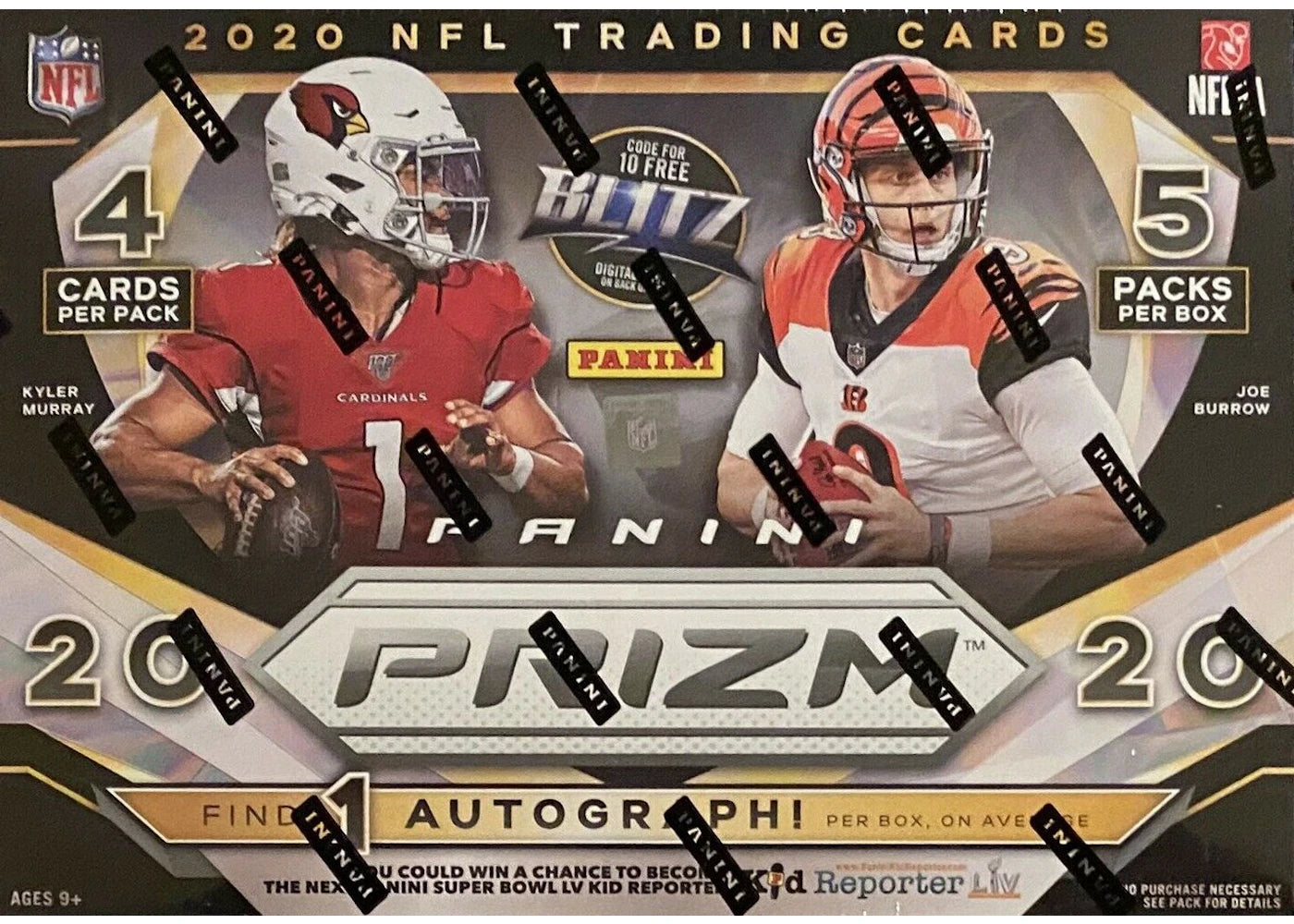 2020 Panini Prizm Football Target Mega Box 20 ct. (Pink Prizms) -1