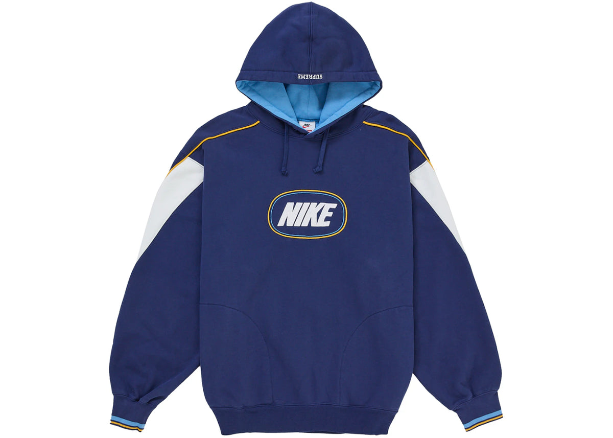 Supreme Nike Hooded Sweatshirt (FW26) Navy -1