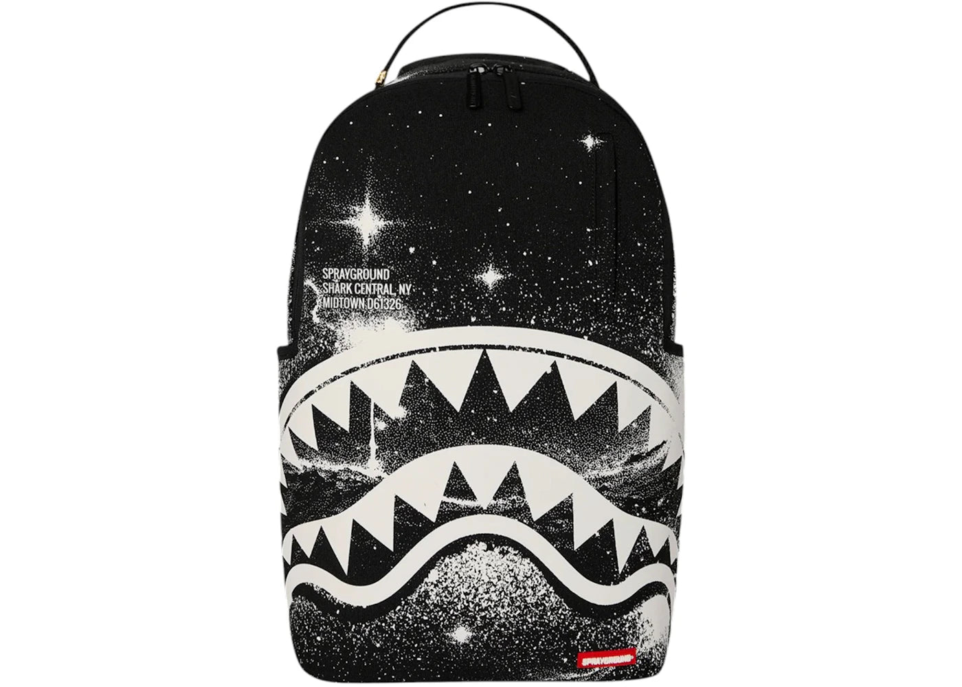 Sprayground Shark Central Overspray Backpack Multicolor -1