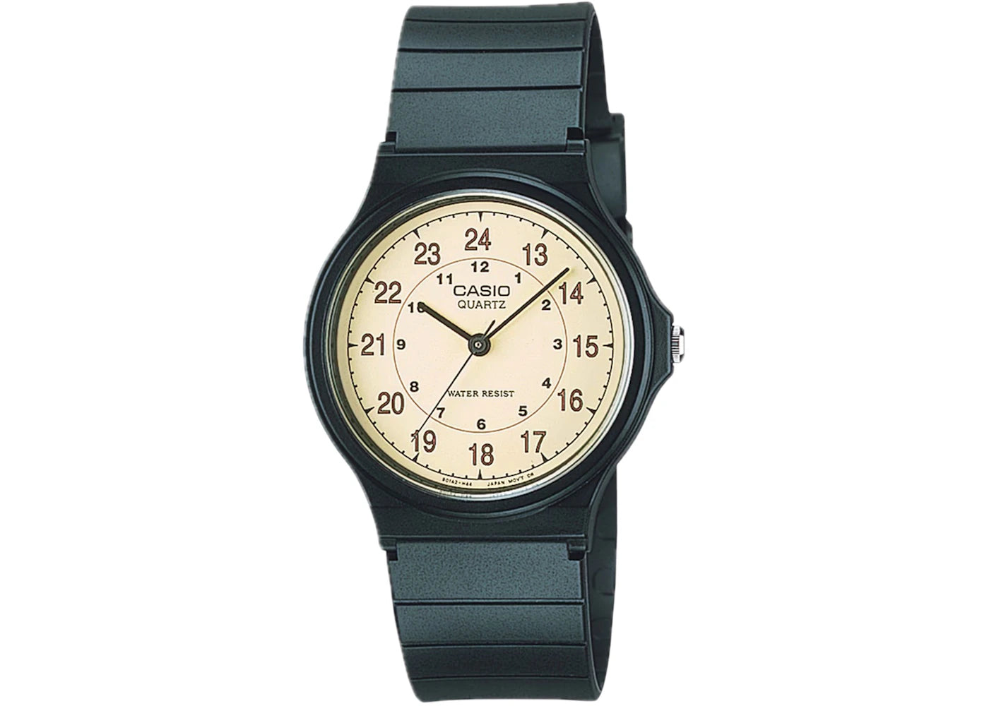 Casio Men's Classic Analog Watch with Gold Dial MQ-24-9B -1