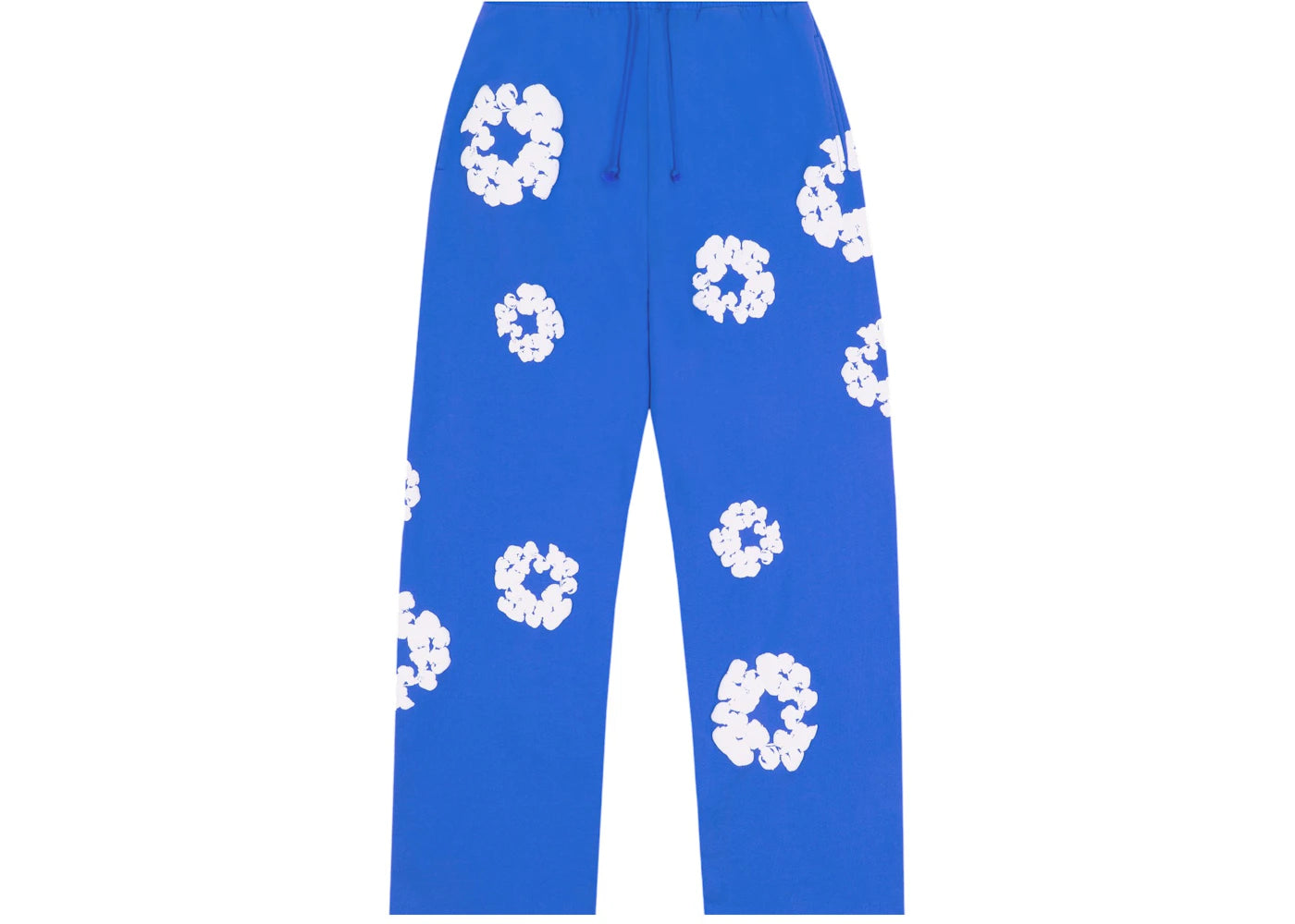 Denim Tears Cotton Wreath Baggy Sweatpants Blue -1
