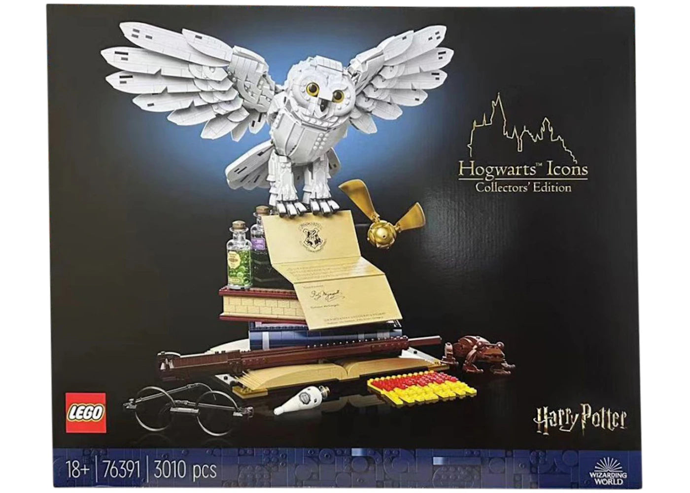 LEGO Harry Potter Hogwarts Icons Collectors Edition Set 76391 -1