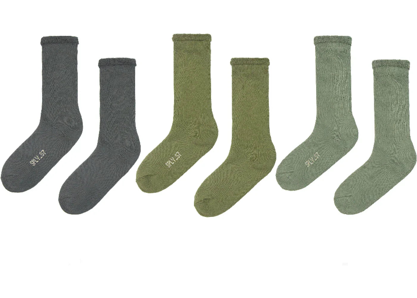 Yeezy Bouclette Socks (3 Pack) Color Three -1