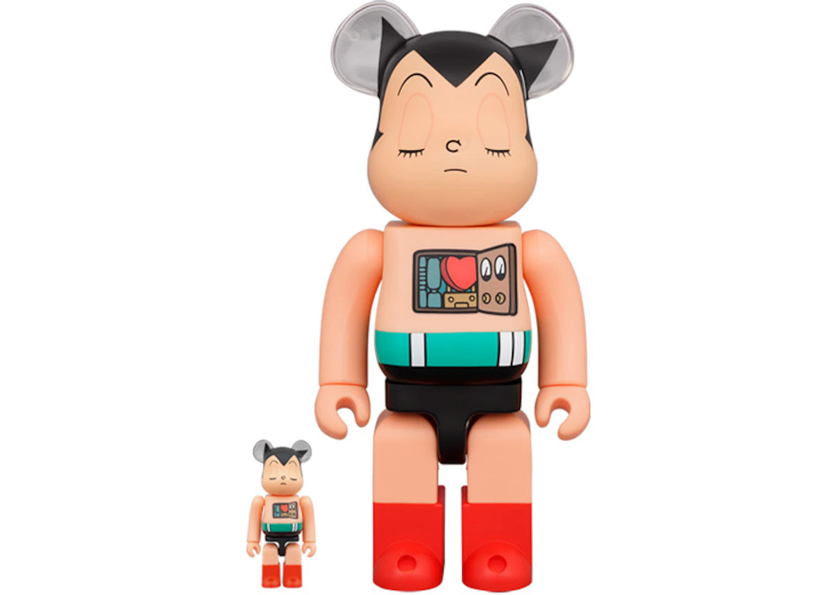 Bearbrick Astro Boy Sleeping Ver. 100% & 400% Set -1