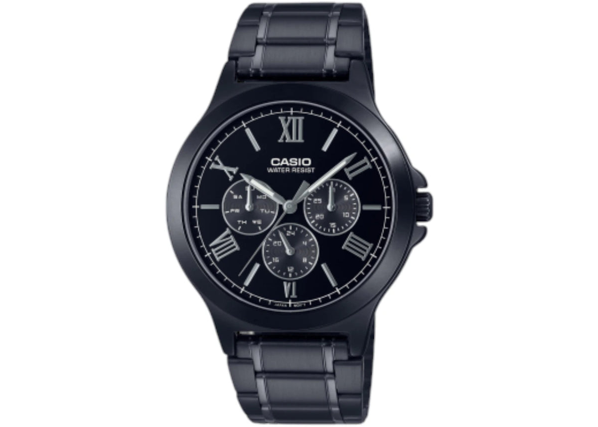 Casio Standard MTP-V300B-1A (Black) -1