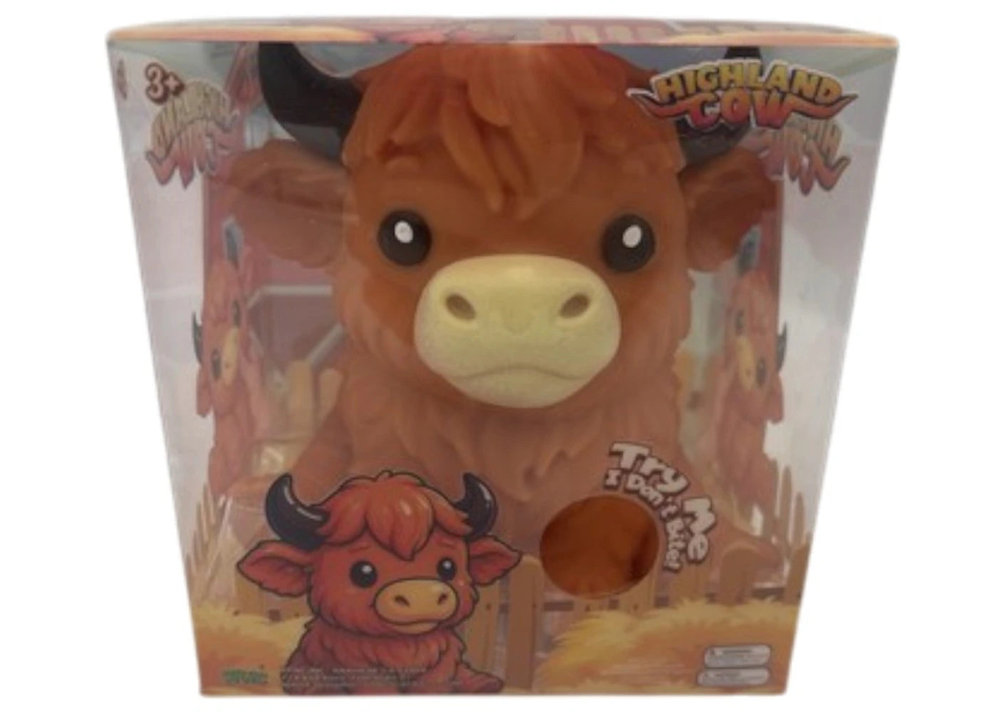 PPNC Highland Cow Toy Squishy Fidget Toy -1