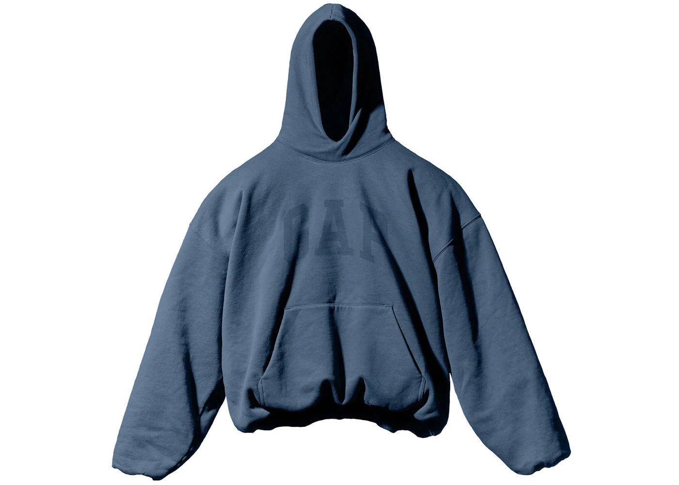 Yeezy Gap Engineered by Balenciaga Dove Hoodie Dark Blue -1