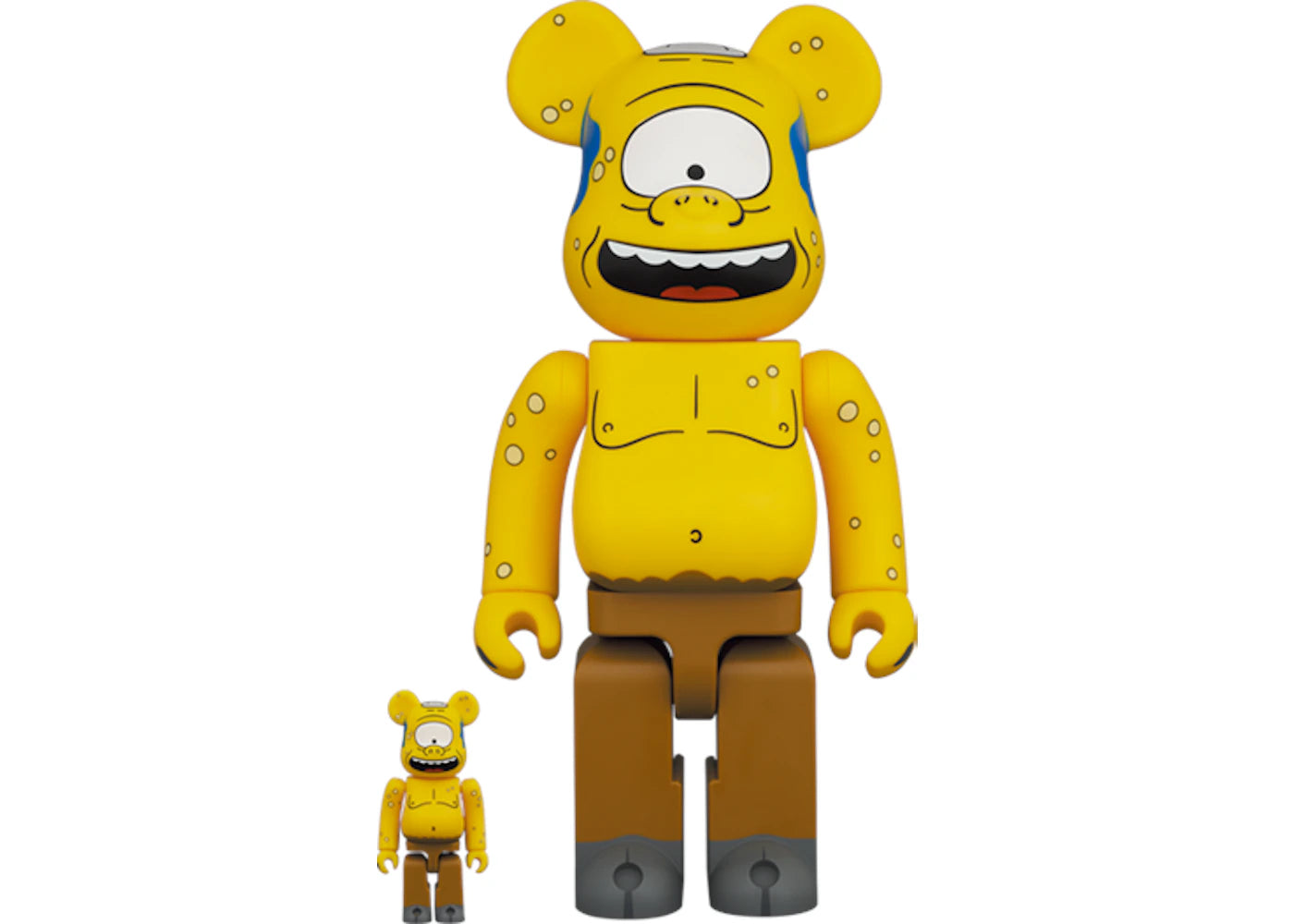 Bearbrick The Simpsons CYCLOPS 100% & 400% Set -1