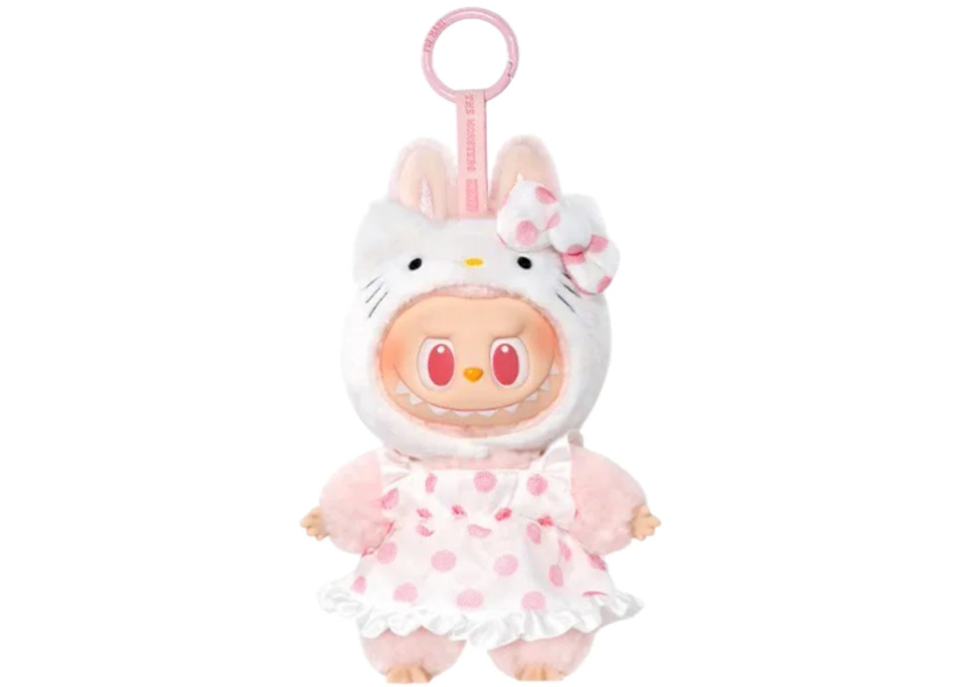Pop Mart The Monsters Labubu x Hello Kitty and Friends Series Hello Kitty Vinyl Plush Pendant -1