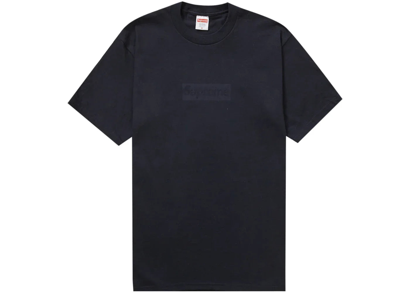 Supreme Tonal Box Logo Tee Black -1