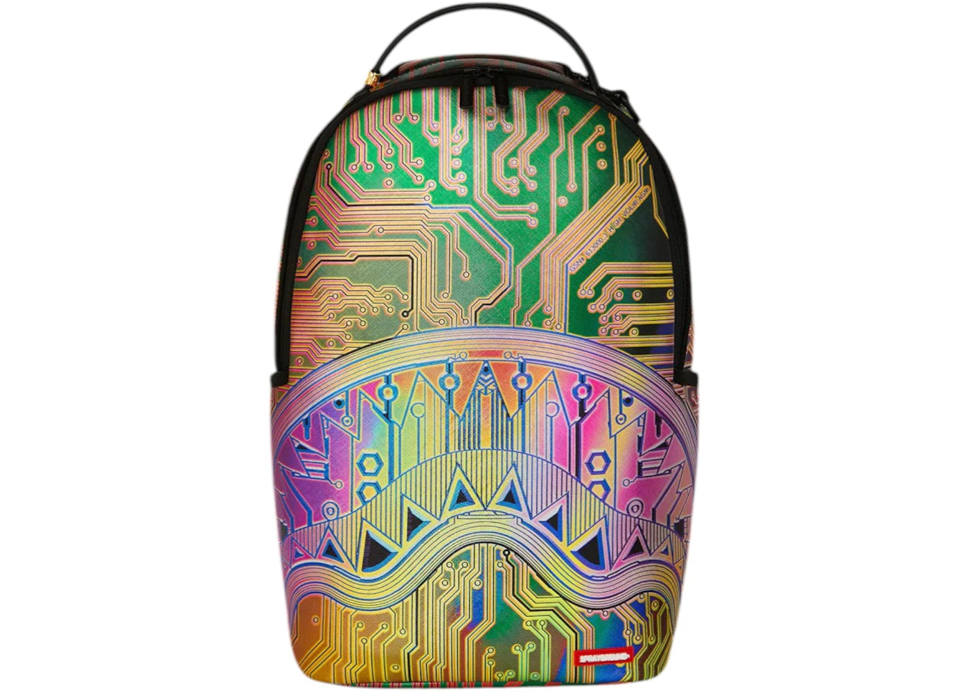 Sprayground Circuit Board Magnetic Grid Backpack Multicolor -1