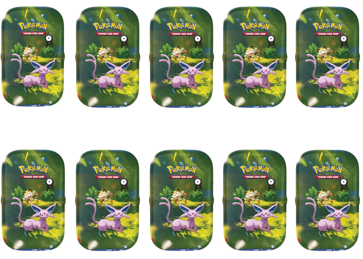 2026 Pokémon Mega Evolution 30th Celebration Mini Tin (Random Artwork) 10x Lot -1