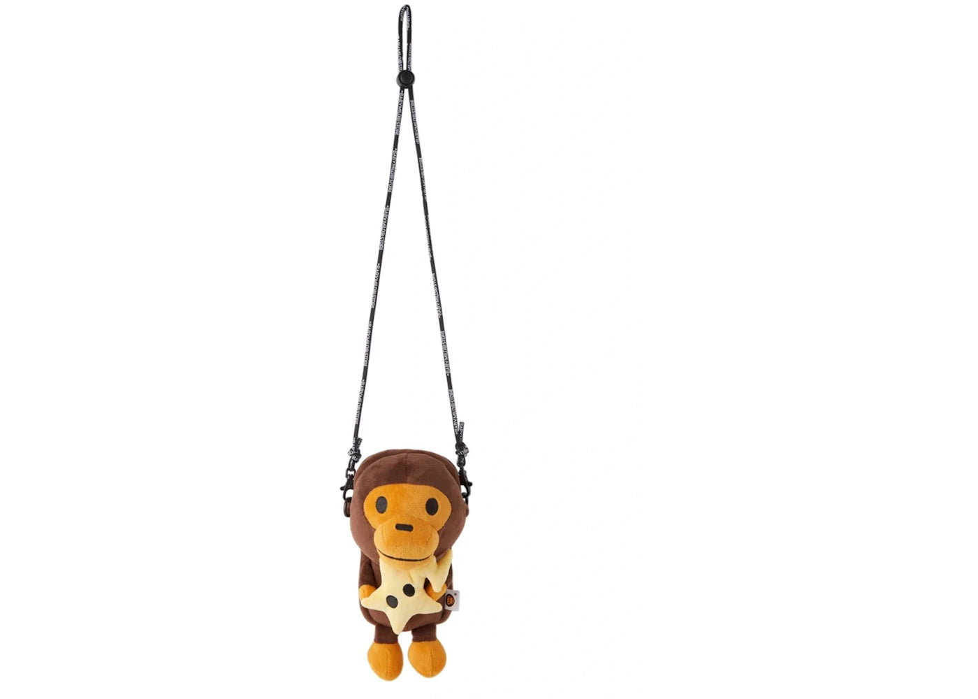 BAPE Baby Milo Sta Plush Mobile Phone Pouch Brown -1
