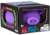 NeeDoh Dig’ It Pig Squishy Fidget Toy Purple -1