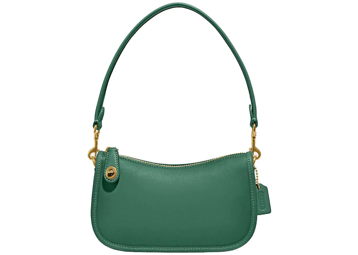 Coach Swinger 20 Brass/Bright Green -1
