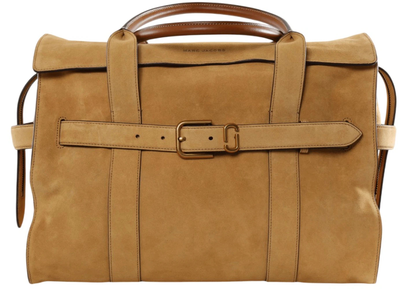 Marc Jacobs The Tote Suede Dakota Sahara -1