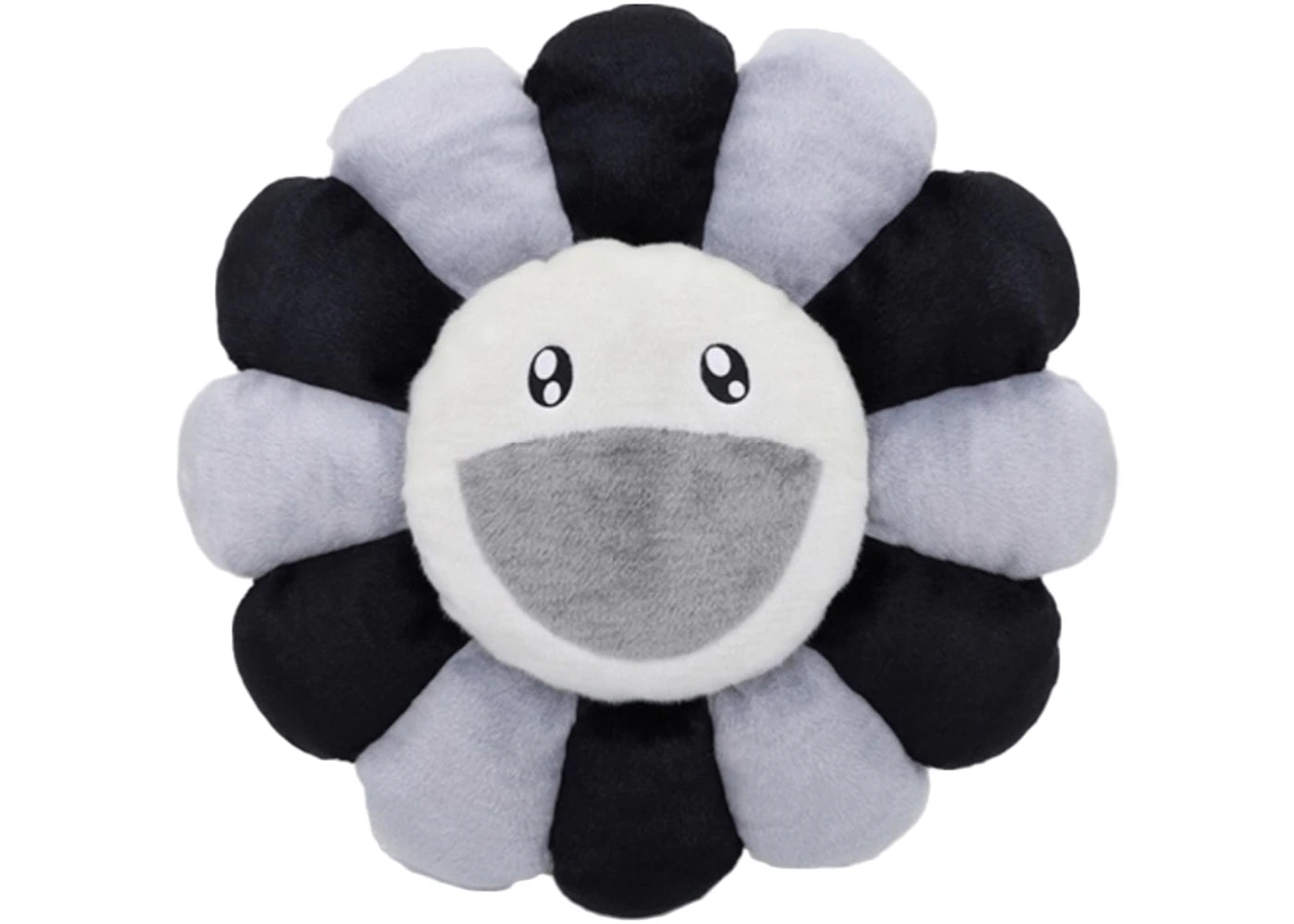 Takashi Murakami Flower Plush 60CM Black/Grey/White -1