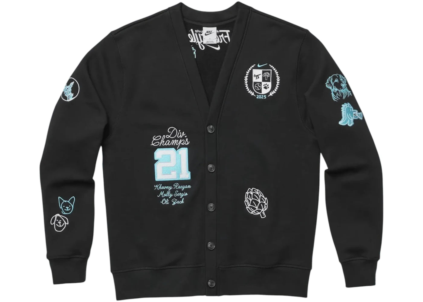 Nike Club x Doernbecher Freestyle Cardigan Black -1