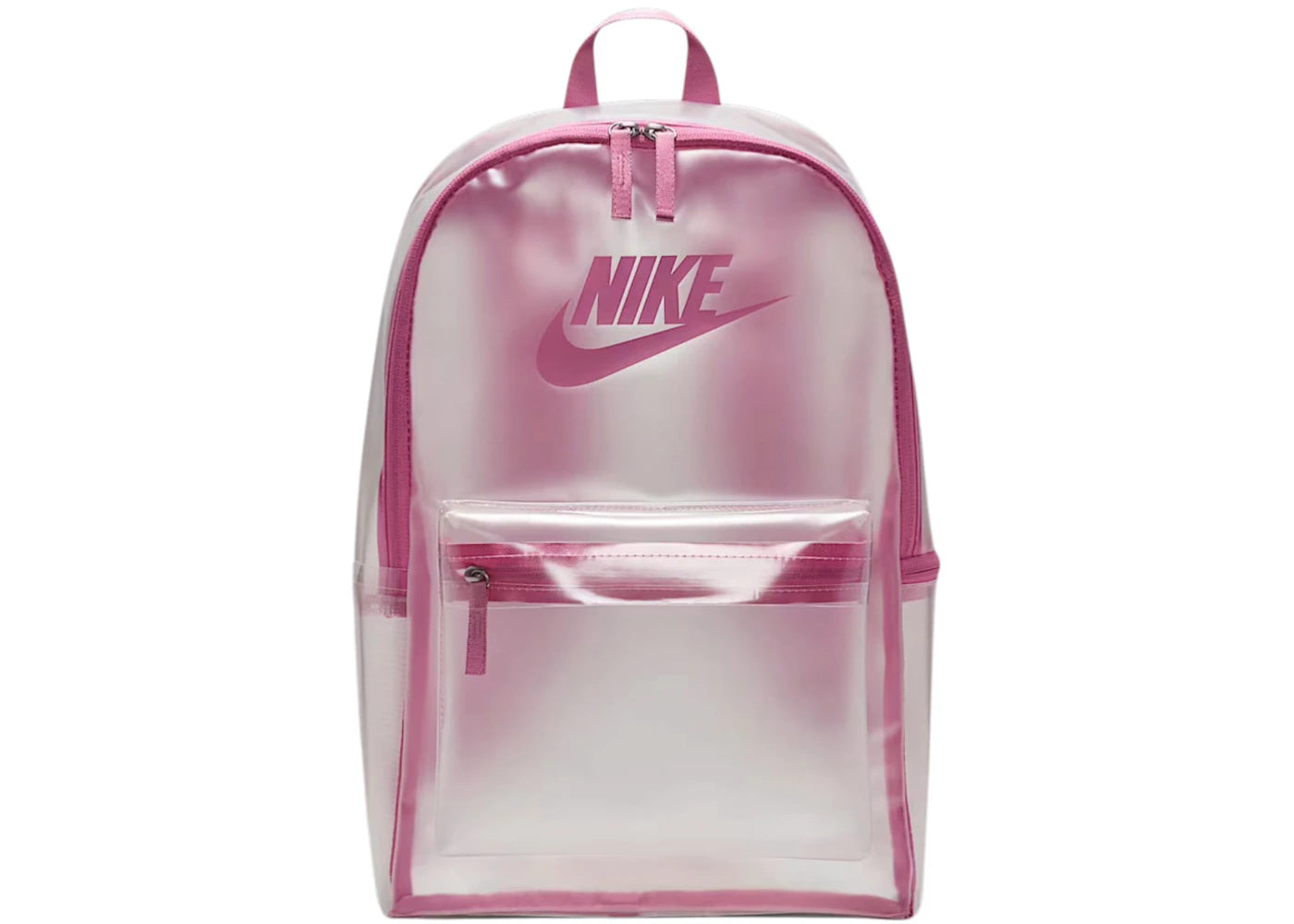 Nike Heritage Crystal 25L Backpack Clear/Magic Flamingo/Magic Flamingo -1