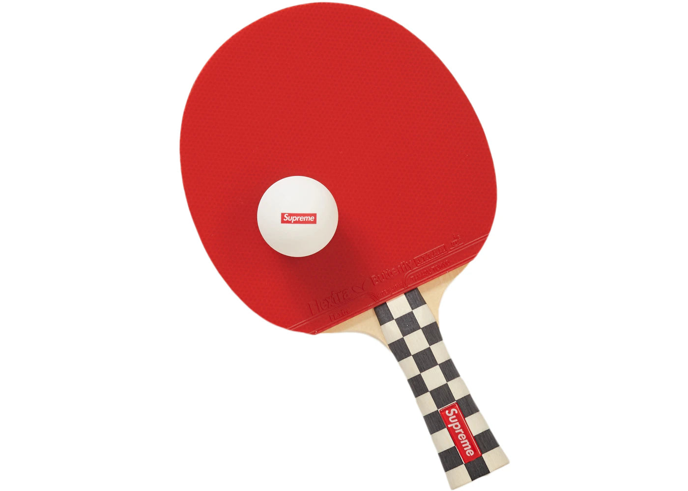 Supreme Butterfly Table Tennis Racket Set Checkerboard -1