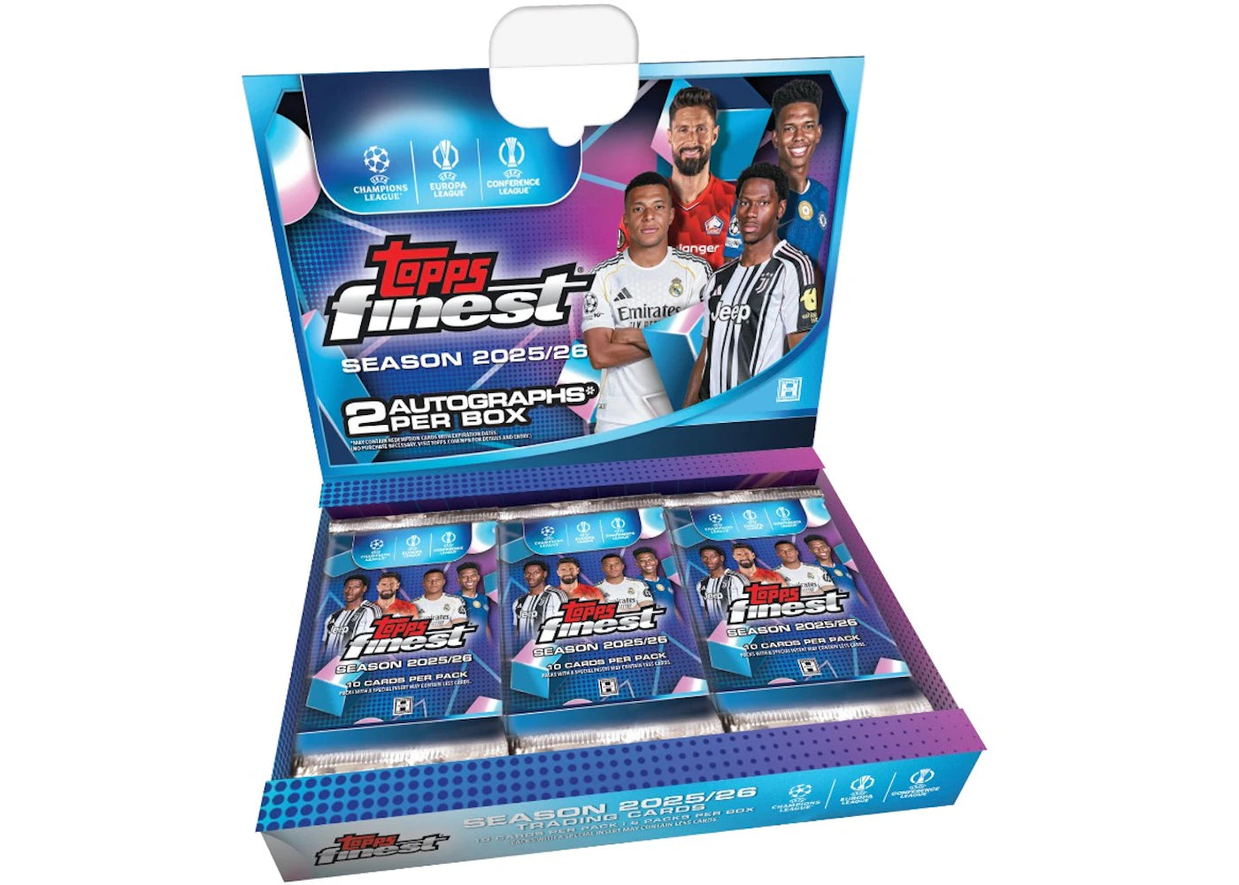 2026 Topps Finest UEFA Club Competitions Hobby Box -1