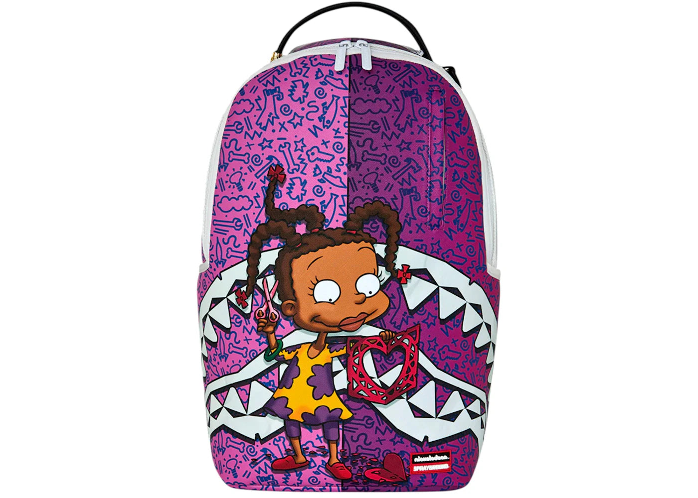 Sprayground Rugrats Susie Paper Hearts Backpack Multicolor -1