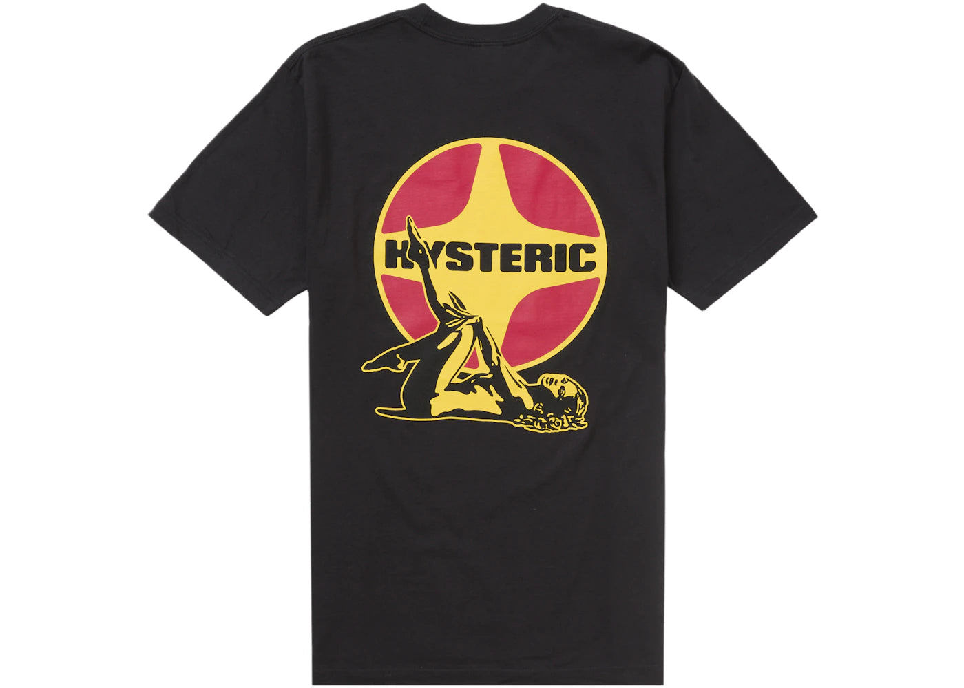 Supreme Hysteric Glamour Pin Up Tee Black -1