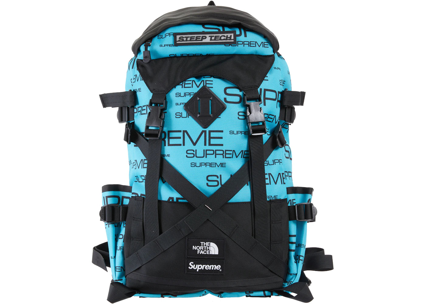 Supreme The North Face Steep Tech Backpack (FW21) Teal -1