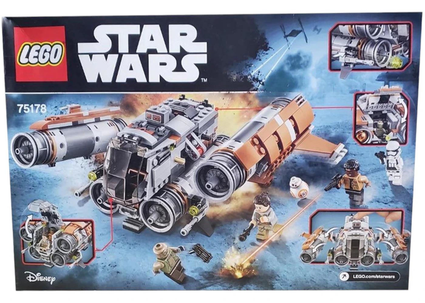 LEGO Star Wars Jakku Quadjumper Set 75178 -1