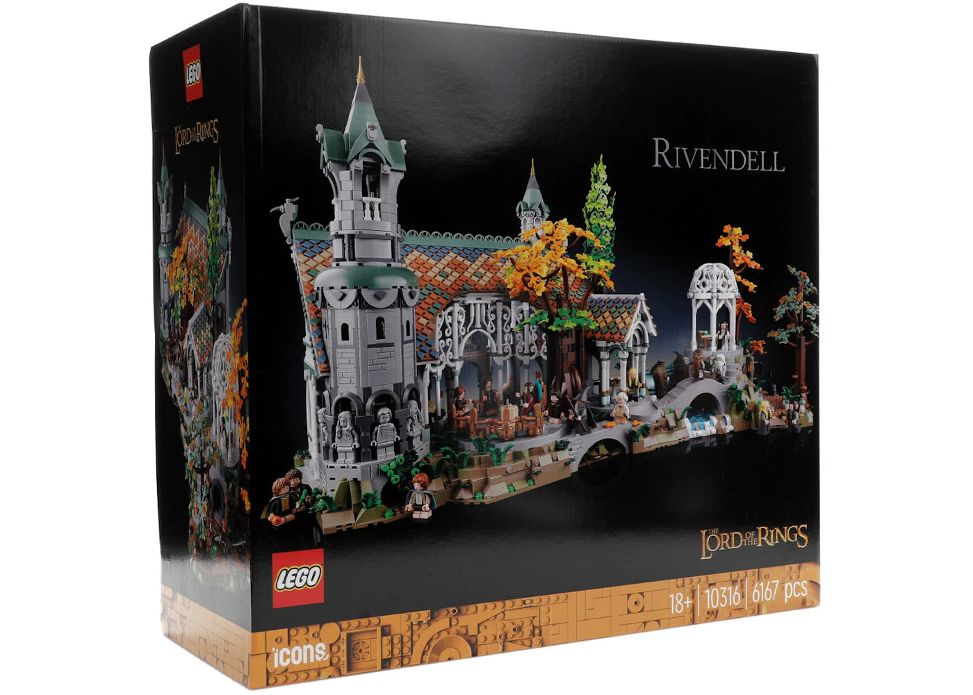 LEGO Icons The Lord of the Rings Rivendell Set 10316 -1