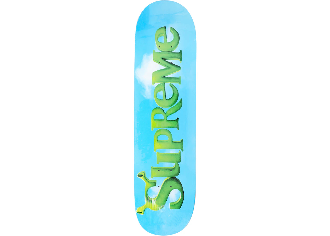 Supreme Shrek Skateboard Deck Blue -1