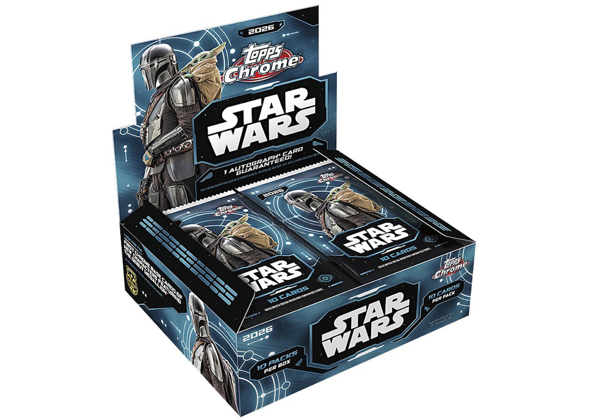 2026 Topps Chrome Star Wars Hobby Box -1