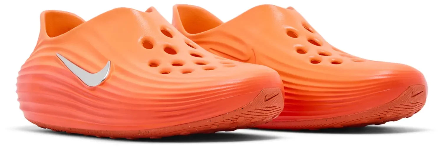 pair Nike ReactX Rejuven8 Safety Orange