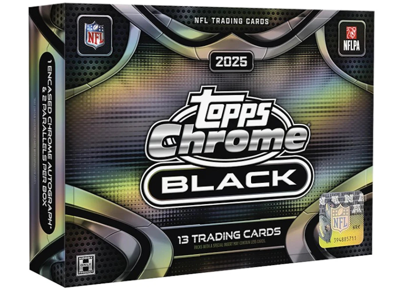 2025 Topps Chrome Black Football Hobby Box -1