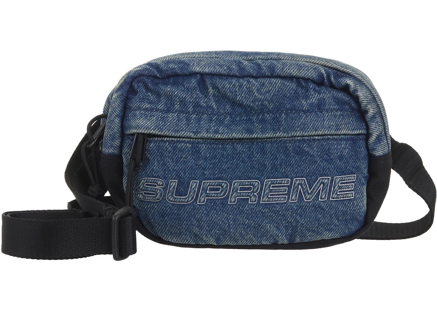 Supreme Denim Mini Shoulder Bag Washed Indigo -1