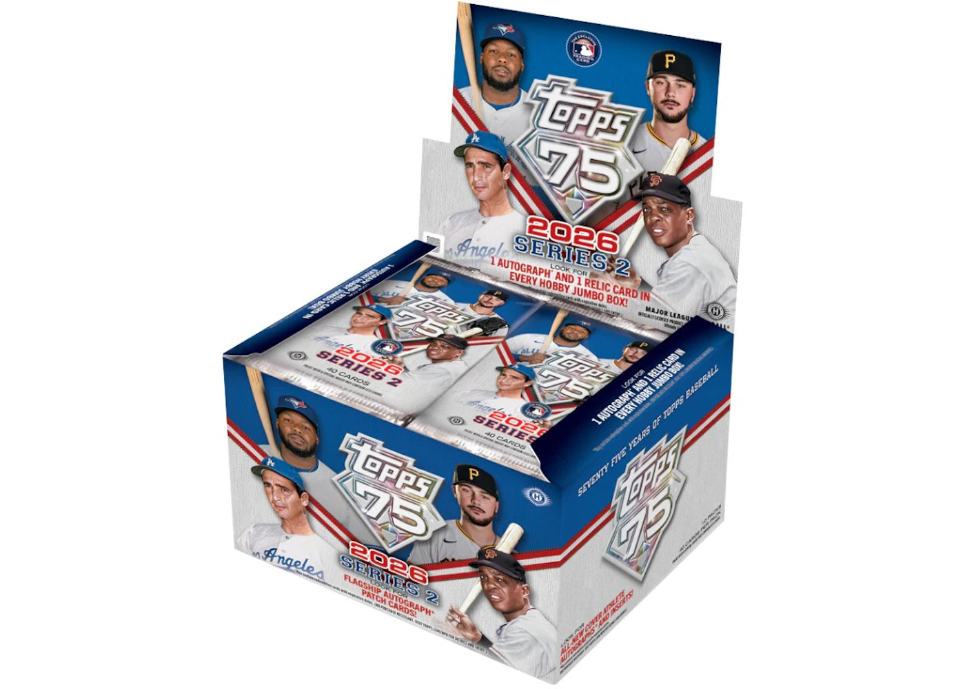2026 Topps Series 2 Baseball Jumbo Box -1