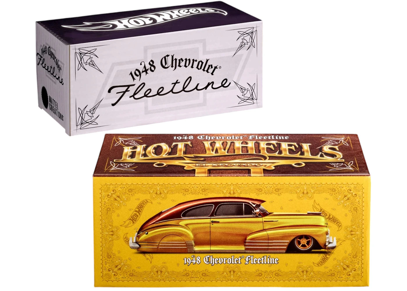 Mattel Hot Wheels RLC Exclusive 1948 Chevy Fleetline Gold -1