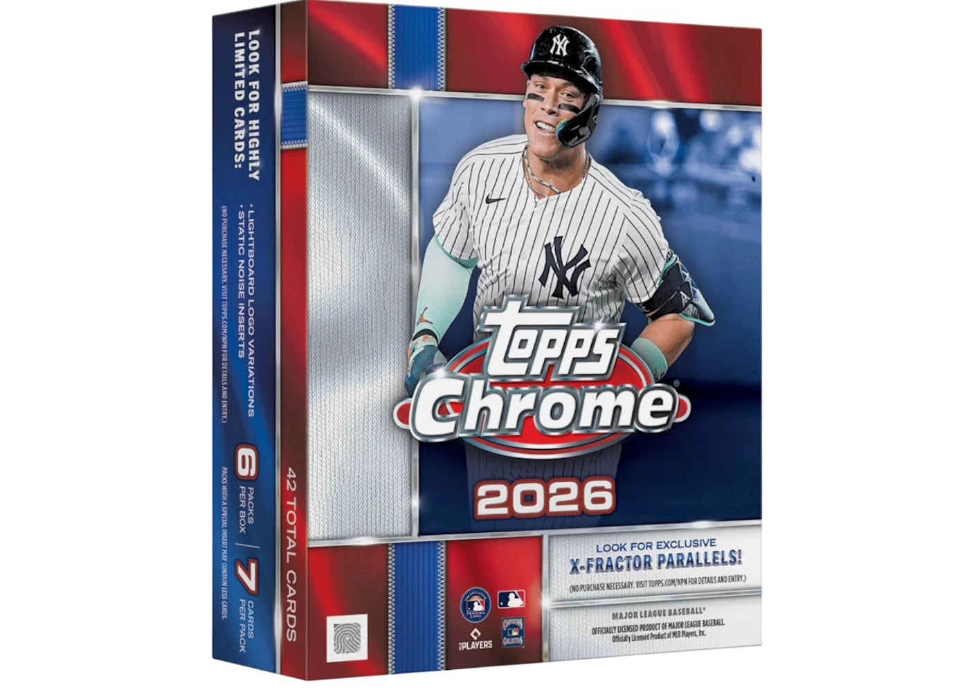 2026 Topps Chrome Baseball Mega Box -1