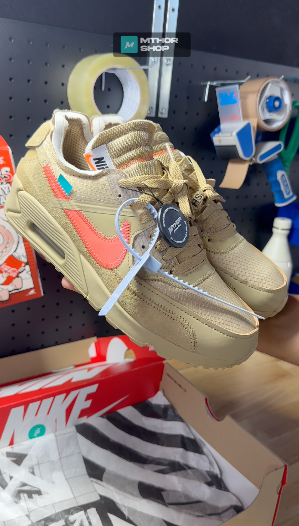 Nike Air Max 90 Off-White Desert Ore