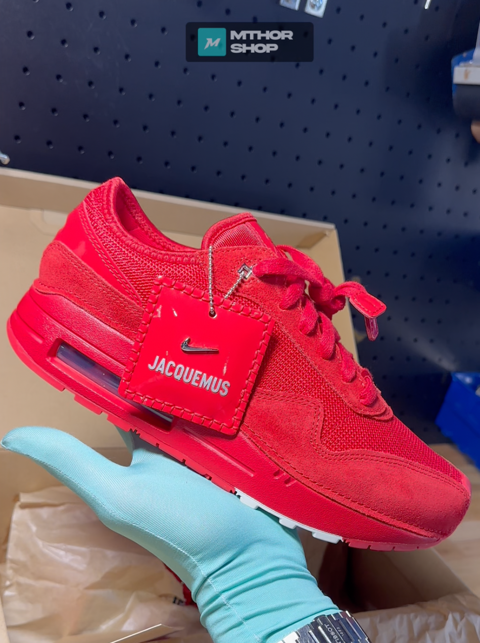 Unboxing Video Nike Air Max 1 '86 Jacquemus Mystic Red (W)