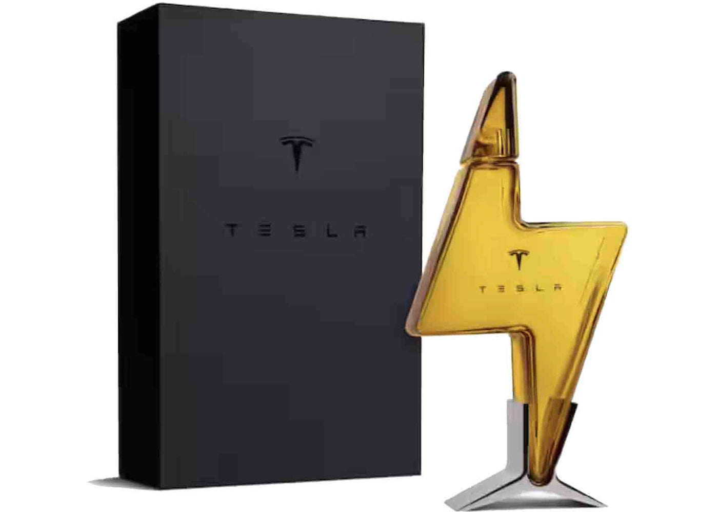 Tesla Hand-Blown Decanter (AlcohoI Not Included) -1