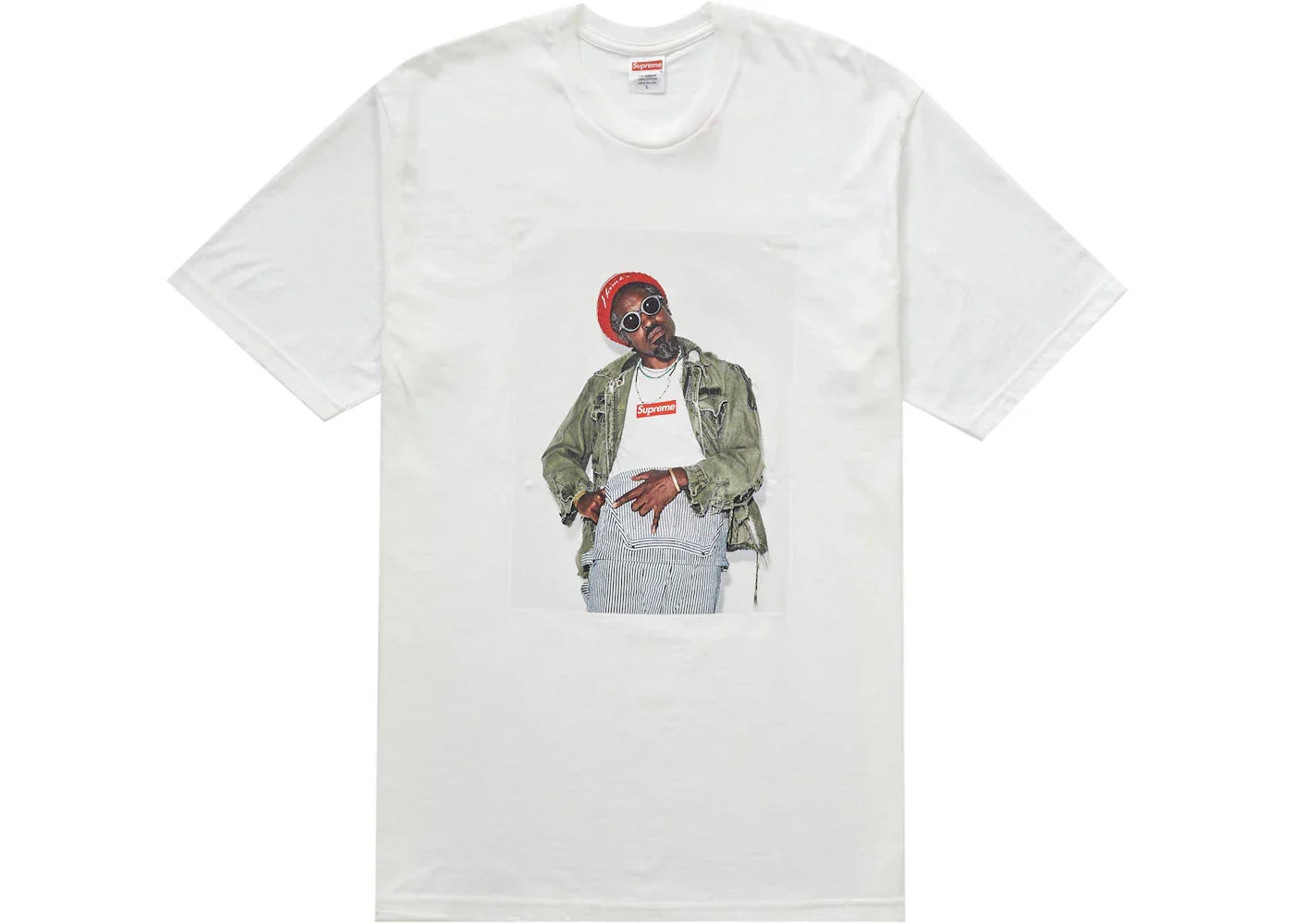 Supreme André 3000 Tee White -1