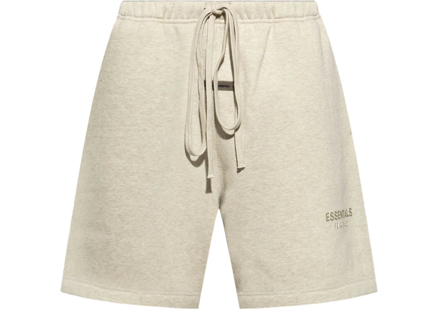 Fear of God Essentials Classic Fleece Sweatshort Heather Stone -1
