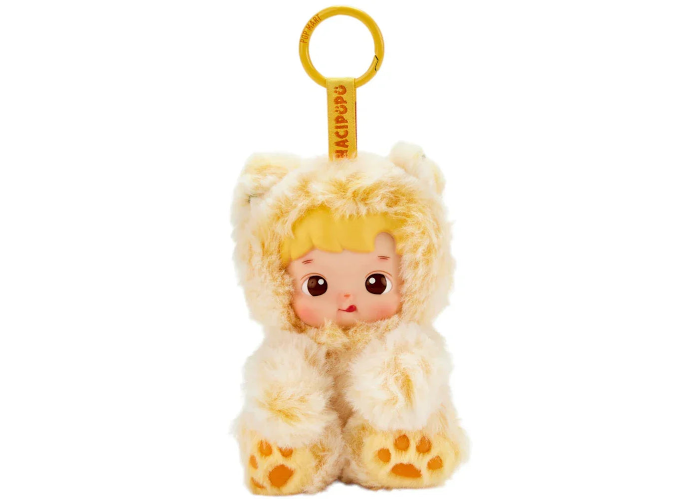 Pop Mart HACIPUPU Gummy Bear Series Vinyl Pineapple Flavor Plush Pendant-1
