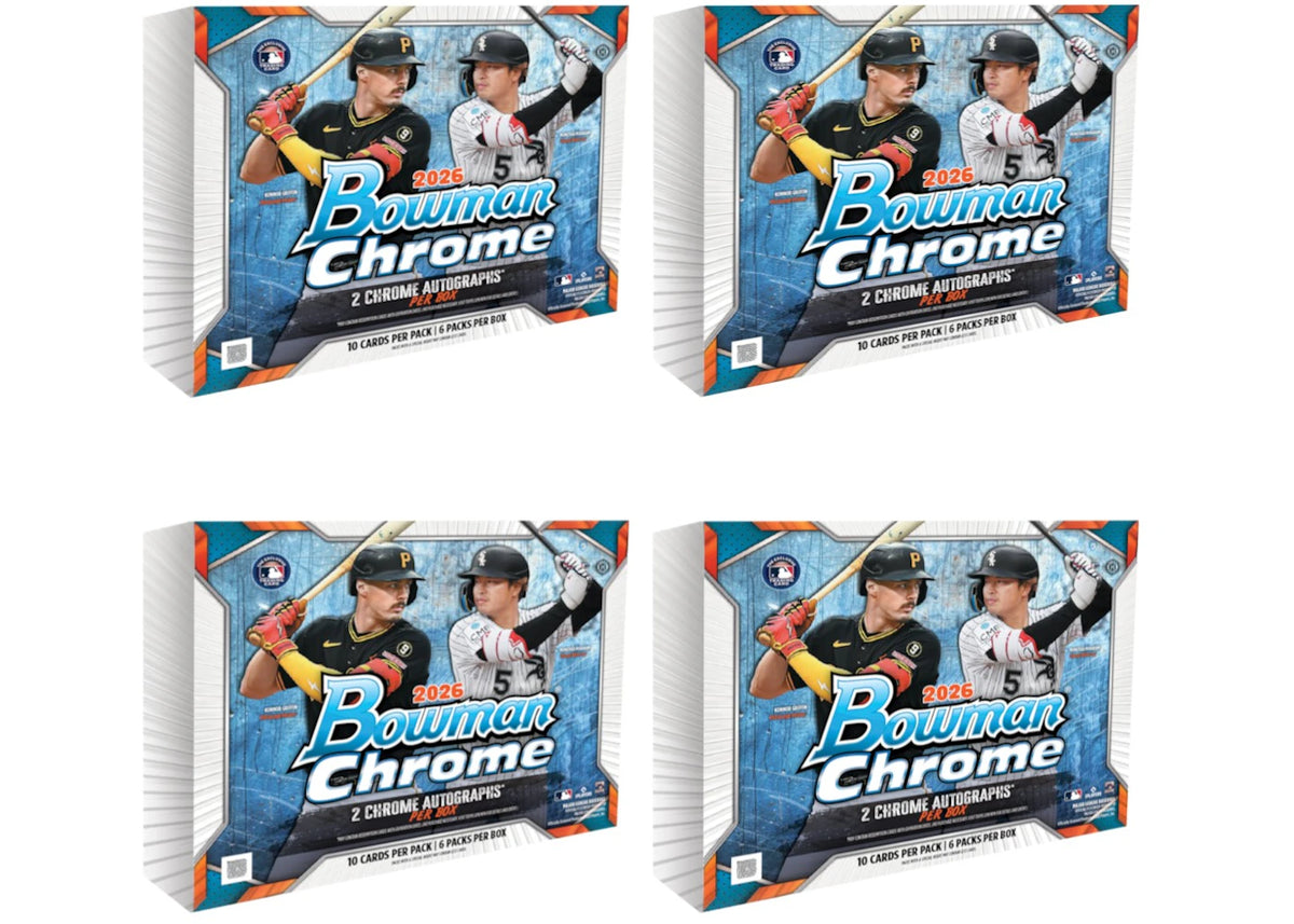 2026 Bowman Chrome Baseball Hobby Box 4x Lot -1