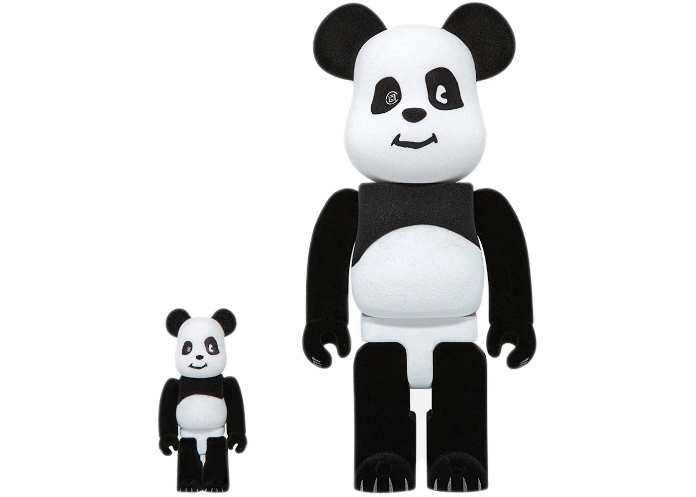 Bearbrick x CLOT Panda 100% & 400% Set -1