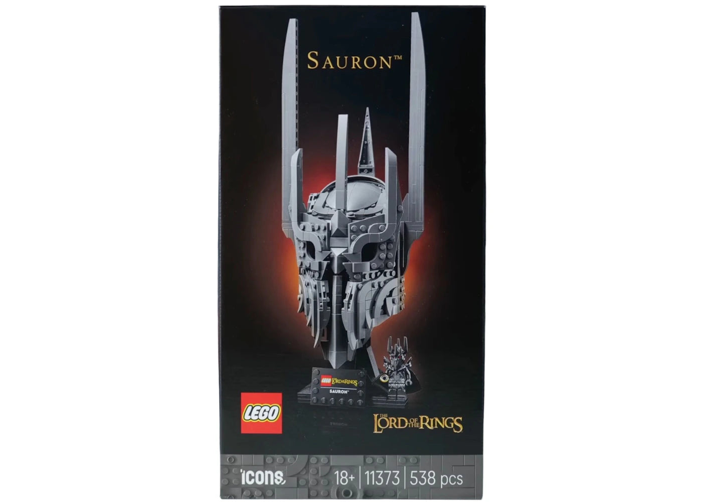 LEGO Icons The Lord of the Rings: Sauron's Helmet Set 11373 -1