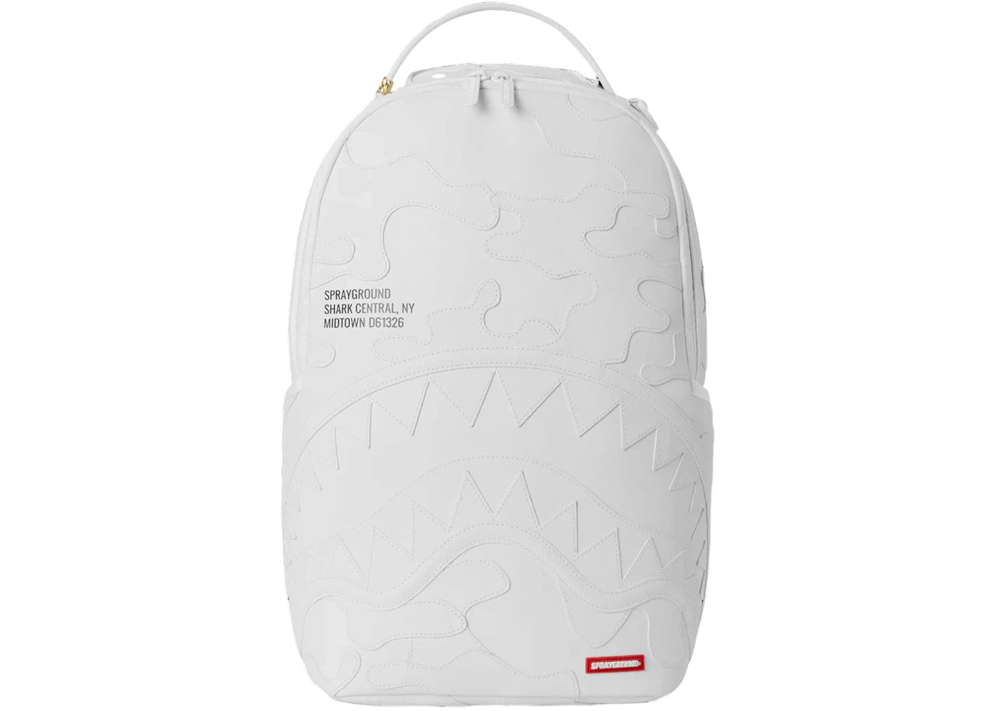 Sprayground Shark Central Camo Cut & Sew Backpack Multicolor -1