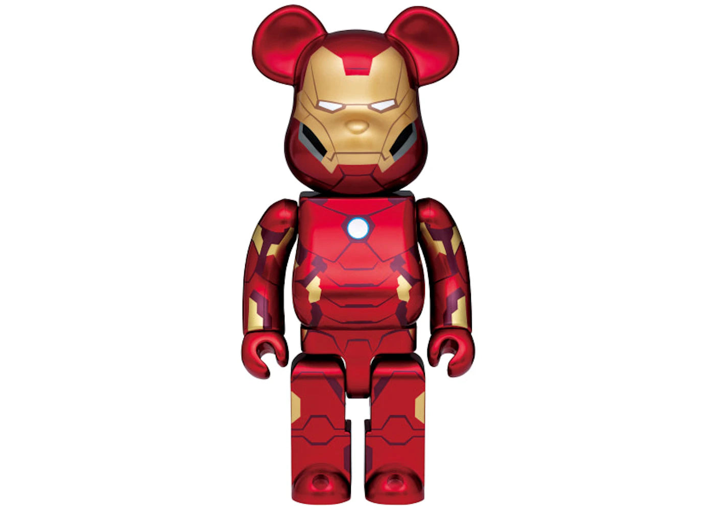 Bearbrick x Ironman Happy Lottery (2021 Version) 400% Red -1