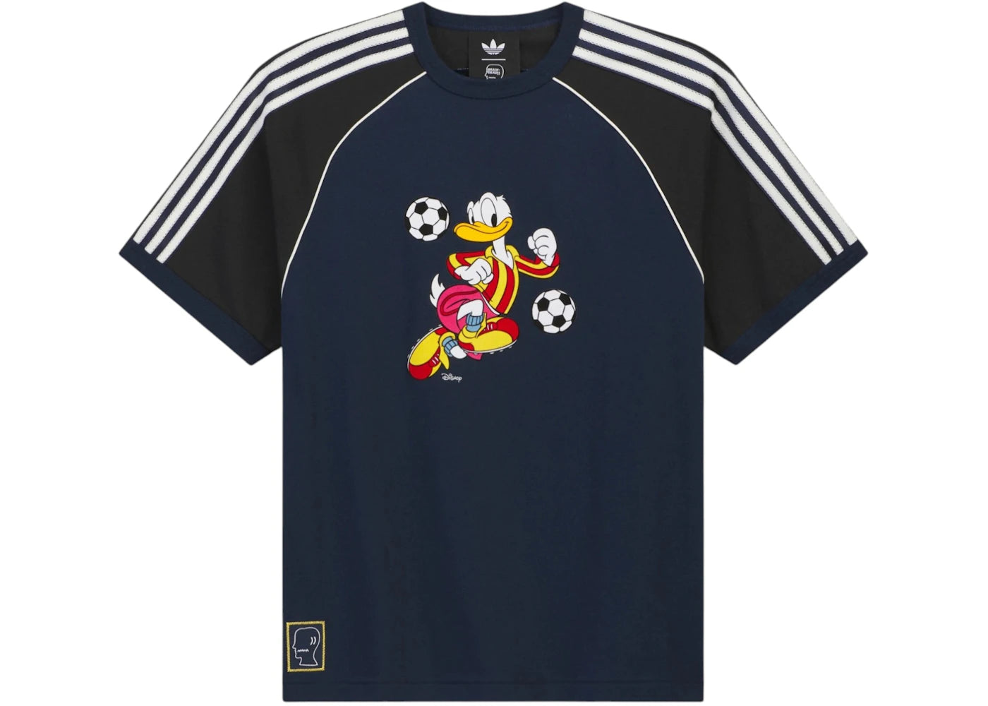 adidas x Brain Dead x Disney Tee Collegiate Navy -1